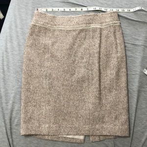 Ann Taylor tweed pencil skirt size 4P